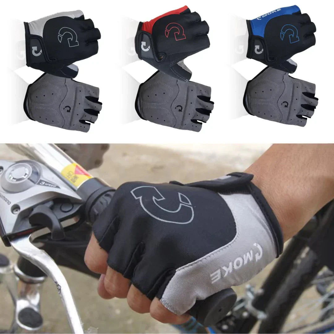 Luva Ciclismo Meio Dedo Com Gel - Moke