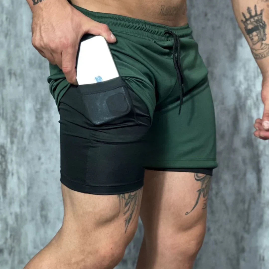 Short Dry Fit 2 em 1 - Run Fit