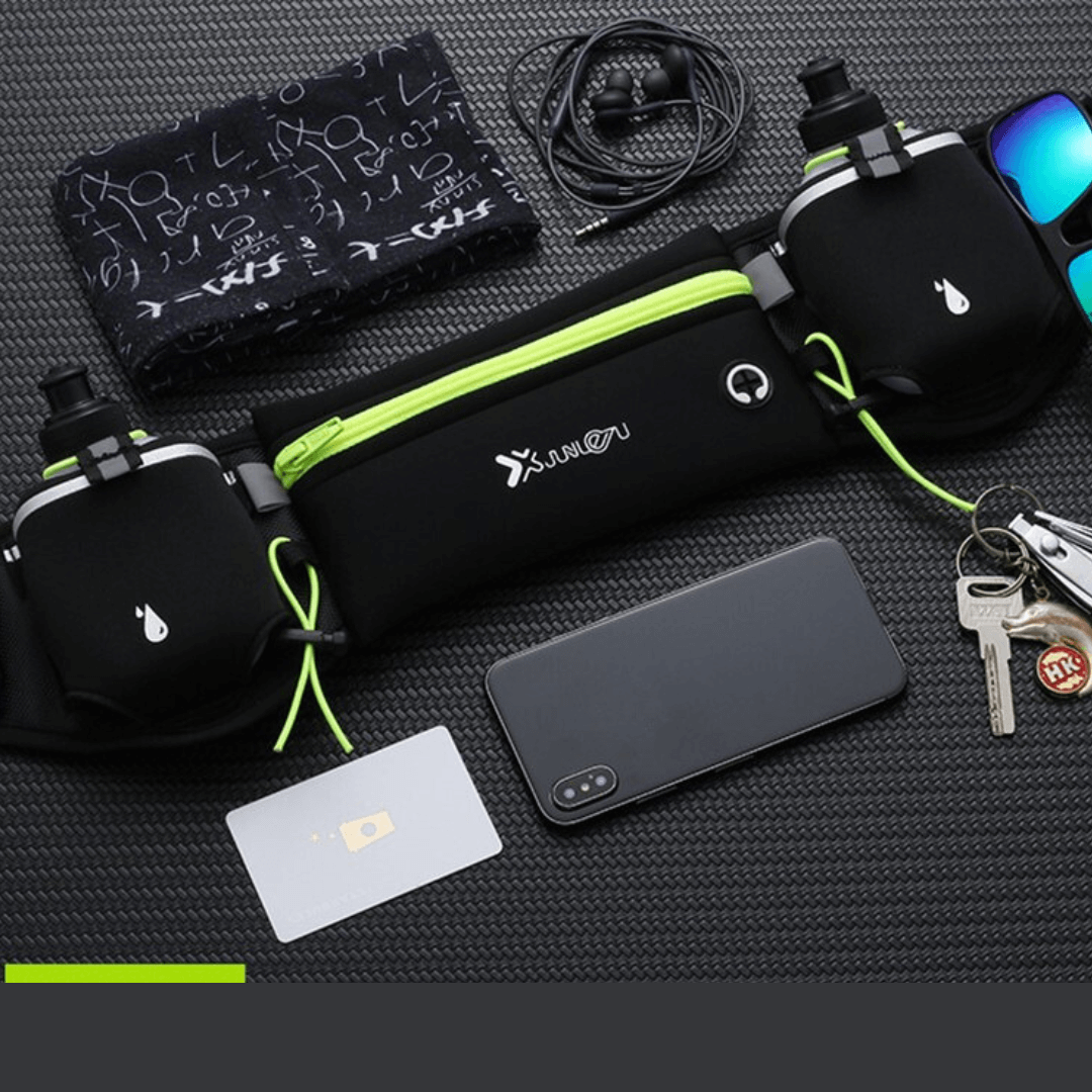 Pochete Esportiva Impermeável com Garrafa