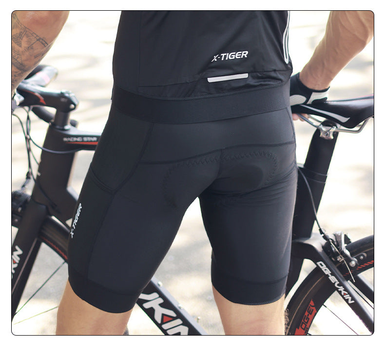 Bermuda Ciclismo Masculina com Gel 5D e Bolsos