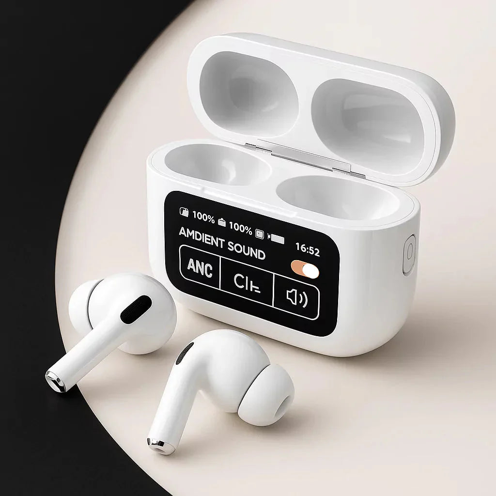 Fone de Ouvido Touch Pro Bluetooth TWS com Cancelamento de Ruído